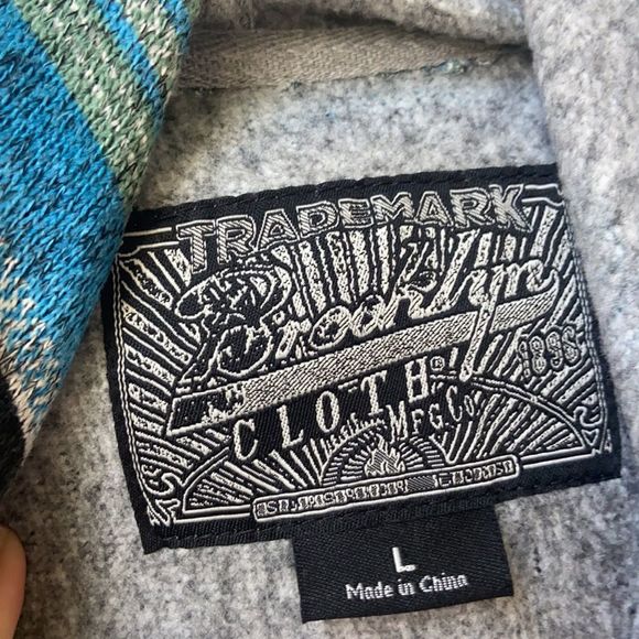 Brooklyn Cloth Threaded Aztec Hoody - Picture 3 of 6